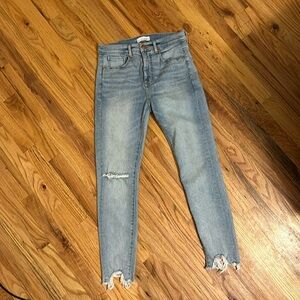 Ripped Size 28 Loft Jeans